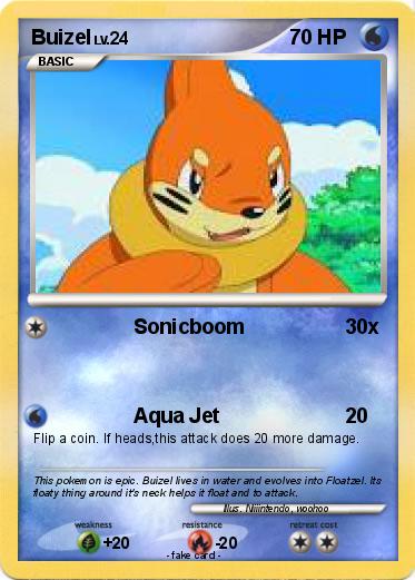 Pokemon Buizel