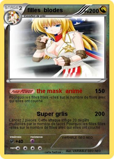 Pokemon filles  blodes