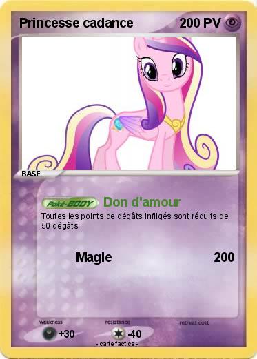 Pokemon Princesse cadance