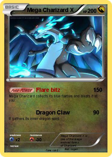 Pokemon Mega Charizard X