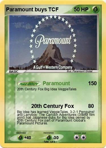Pokemon Paramount buys TCF