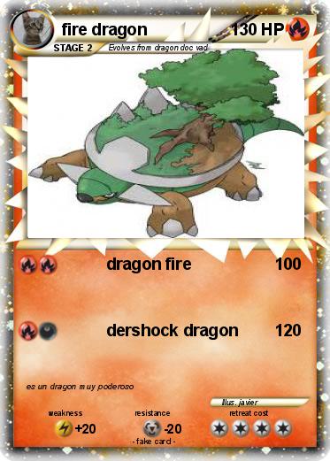 Pokemon fire dragon