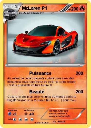 Pokemon McLaren P1