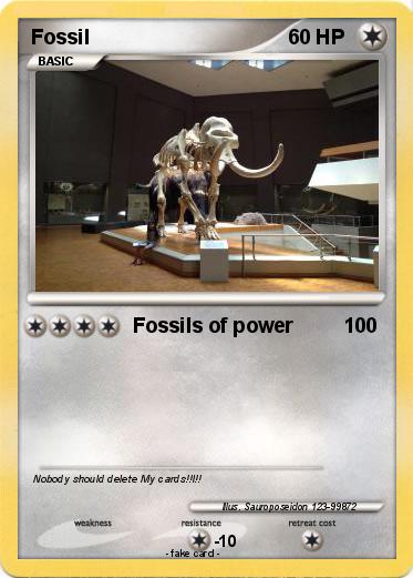 Pokemon Fossil