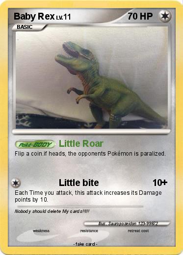 Pokemon Baby Rex