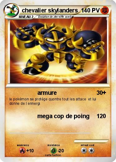 Pokemon chevalier skylanders