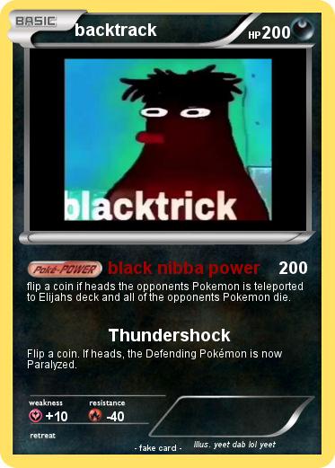 Pokemon backtrack