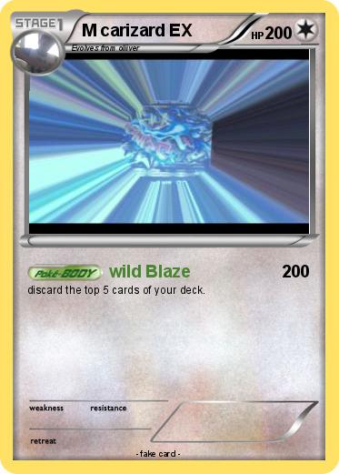 Pokemon M carizard EX
