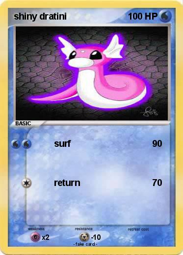 Pokemon shiny dratini