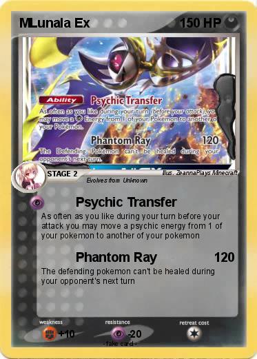 Pokemon MLunala Ex