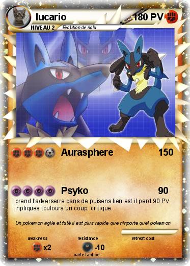 Pokemon lucario