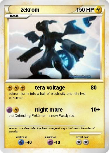 Pokemon zekrom