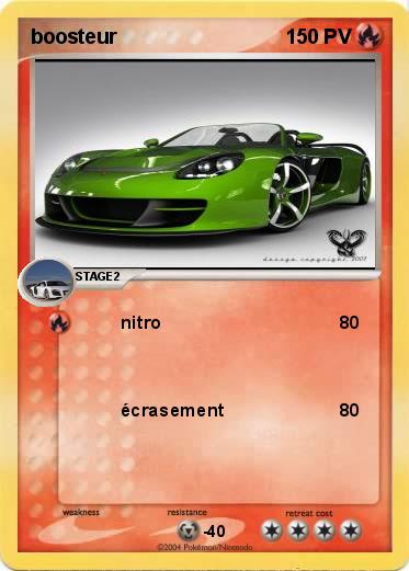 Pokemon boosteur