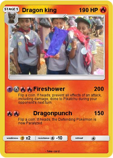 Pokemon Dragon king