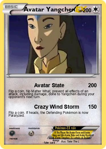 Pokemon Avatar Yangchen