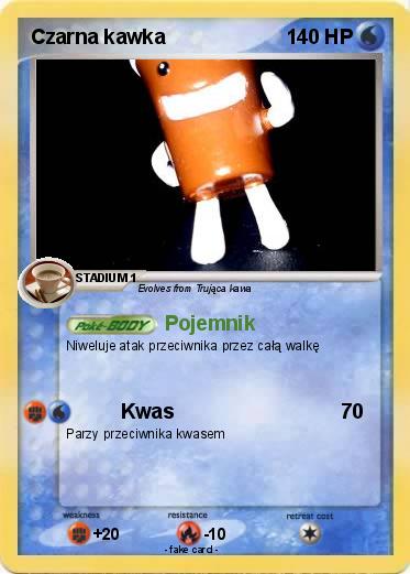 Pokemon Czarna kawka
