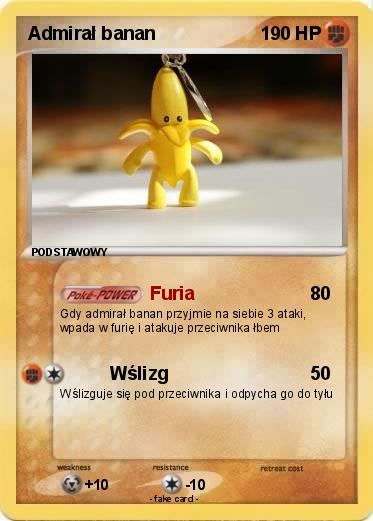 Pokemon Admirał banan