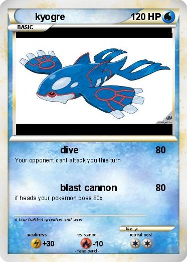 Pokemon kyogre
