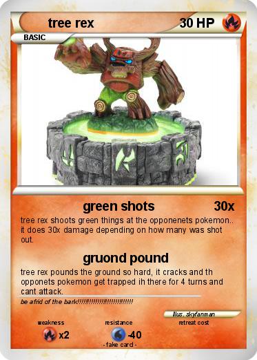 Pokemon tree rex