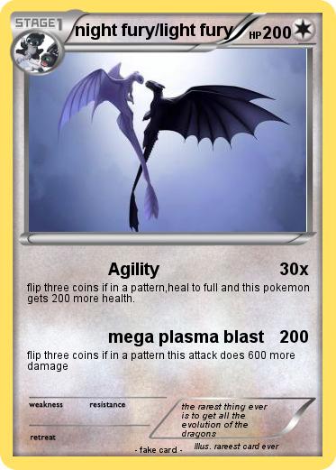 Pokemon night fury/light fury