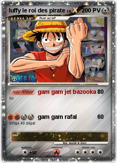 Pokemon luffy le roi des pirate