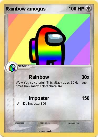 Pokemon Rainbow amogus