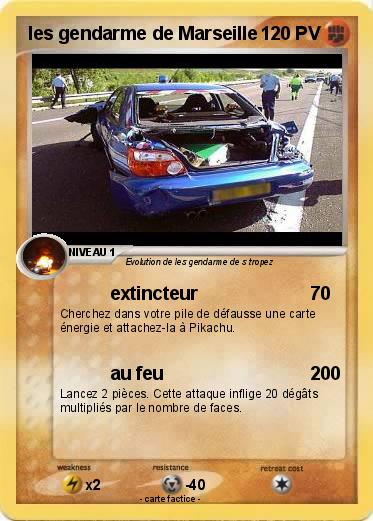 Pokemon les gendarme de Marseille