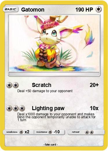 Pokemon Gatomon