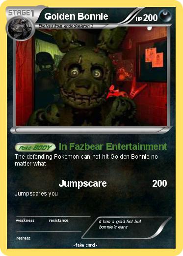 Pokemon Golden Bonnie