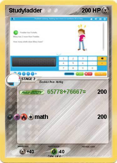 Pokemon Studyladder