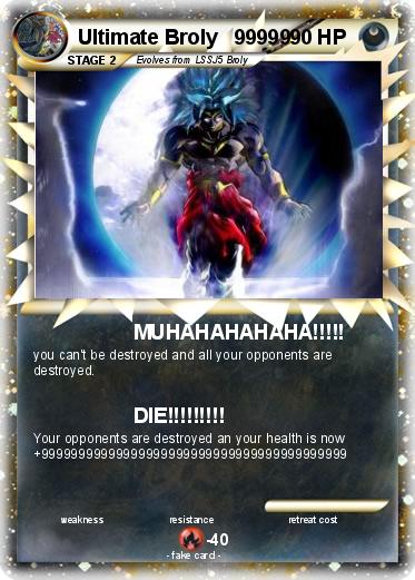 Pokemon Ultimate Broly   99999