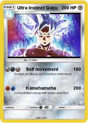 Pokemon Ultra Instinct Goku