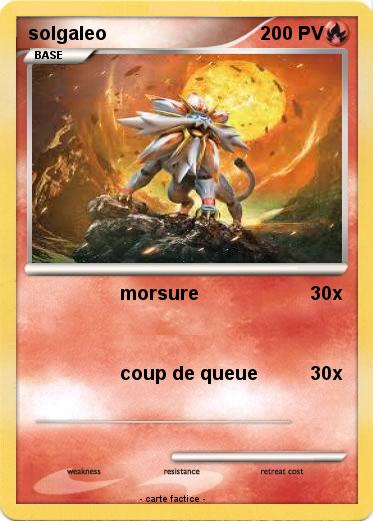 Pokemon solgaleo