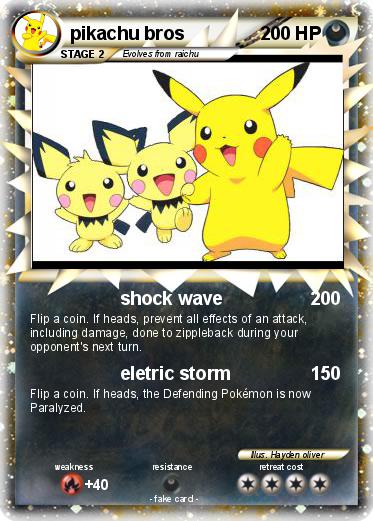 Pokemon pikachu bros