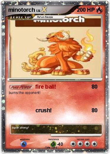 Pokemon minotorch