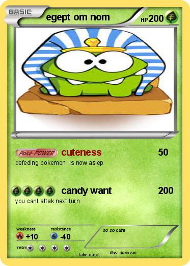 Pokemon egept om nom