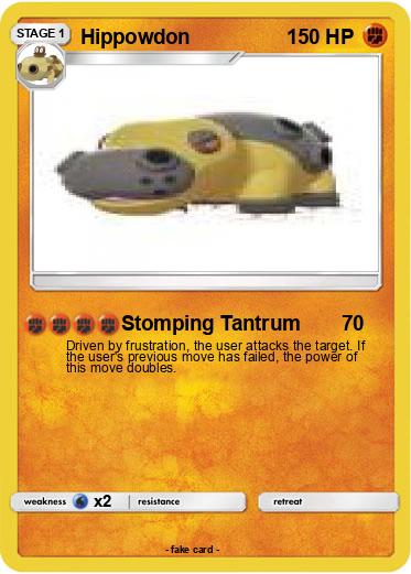 Pokemon Hippowdon