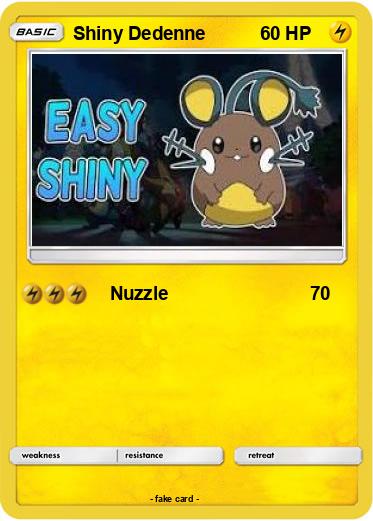 Pokemon Shiny Dedenne
