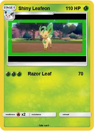 Pokemon Shiny Leafeon