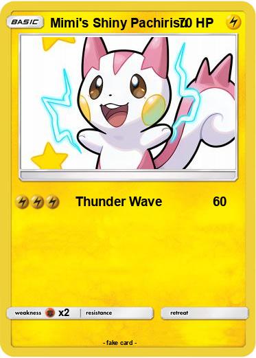 Pokemon Mimi's Shiny Pachirisu