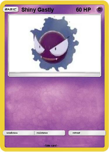 Pokemon Shiny Gastly