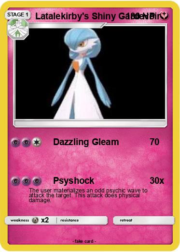 Pokemon Latalekirby's Shiny Gardevoir