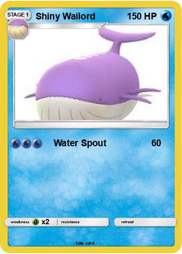 Pokemon Shiny Wailord