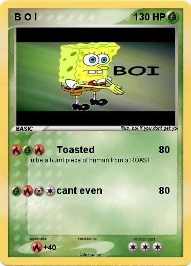 Pokemon B O I