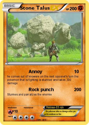 Pokemon Stone Talus