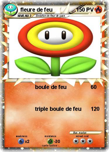 Pokemon fleure de feu