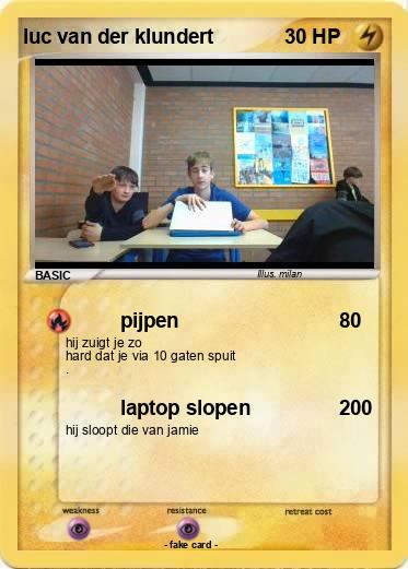 Pokemon luc van der klundert