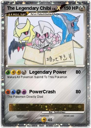 Pokemon The Legendary Chibi