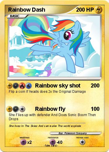 Pokemon Rainbow Dash