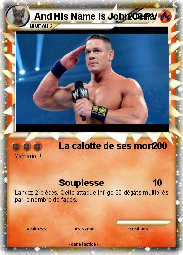 Pokemon And His Name is John Cena